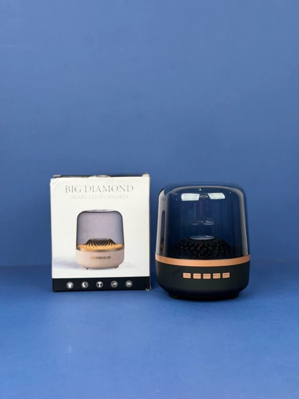 اسپیکر بلوتوثی چراغ دار مدل بیگ دایموند BIG DIAMOND با نور LED
