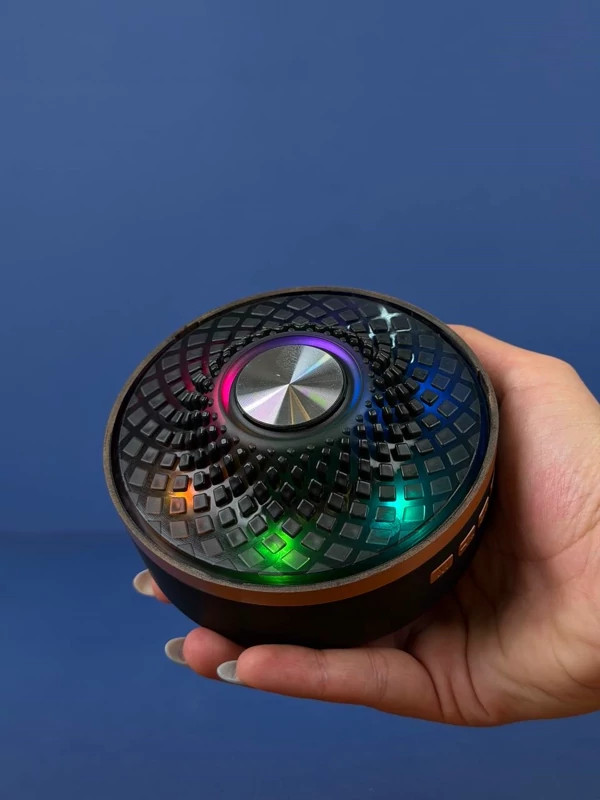 اسپیکر بلوتوثی چراغ دار مدل بیگ دایموند BIG DIAMOND با نور LED