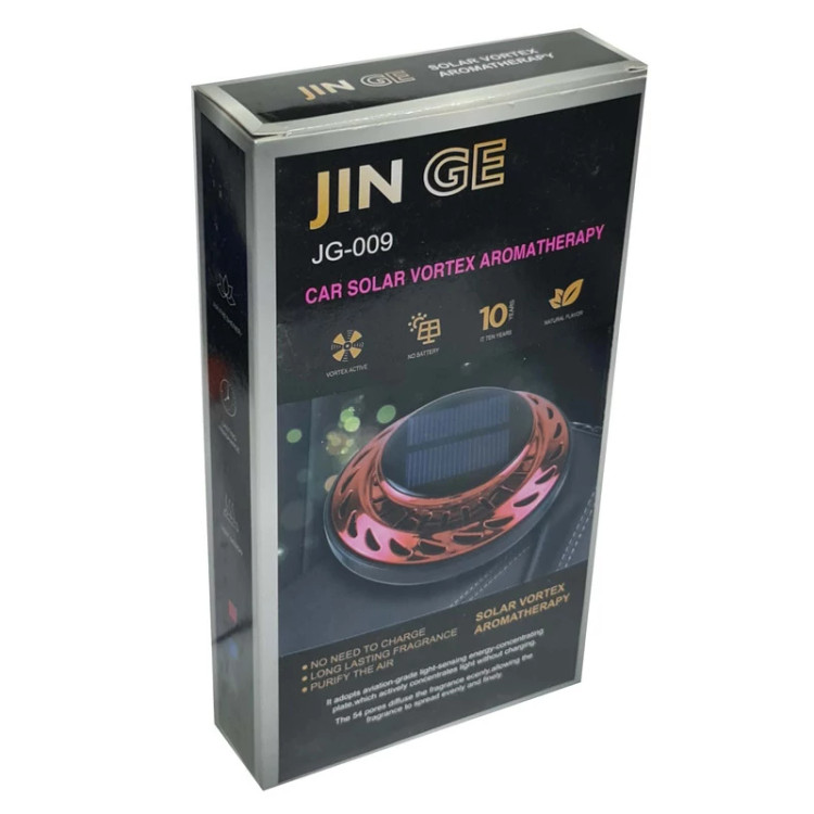 خوشبو کننده خورشیدی ماشین JIN GE مدل JG-009 اورجینال (پخش عطر چرخان)