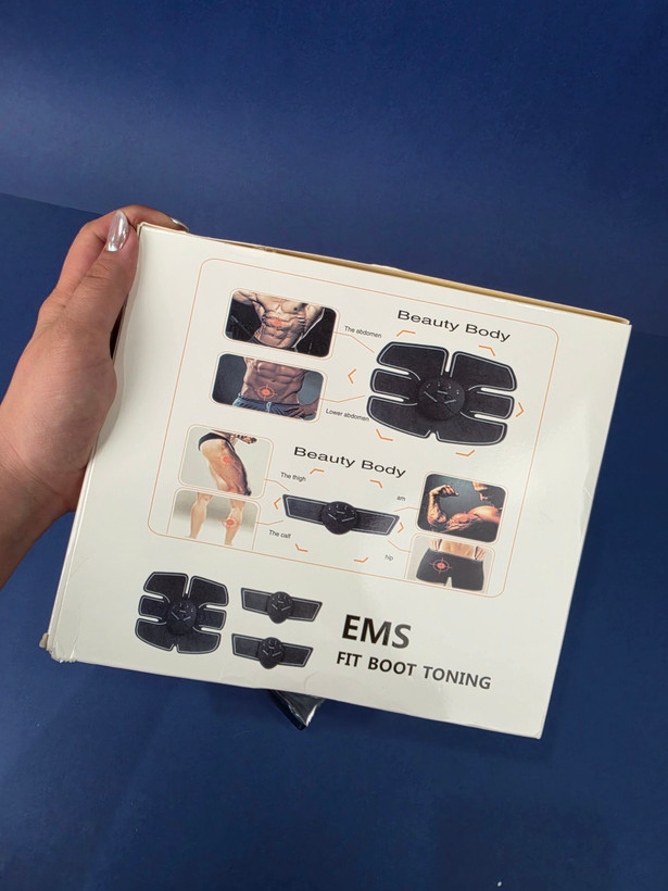 دستگاه عضله ساز بازو و سیکس پک EMS اورجینال Mobile-Gym (مجموعه 3 عددی)