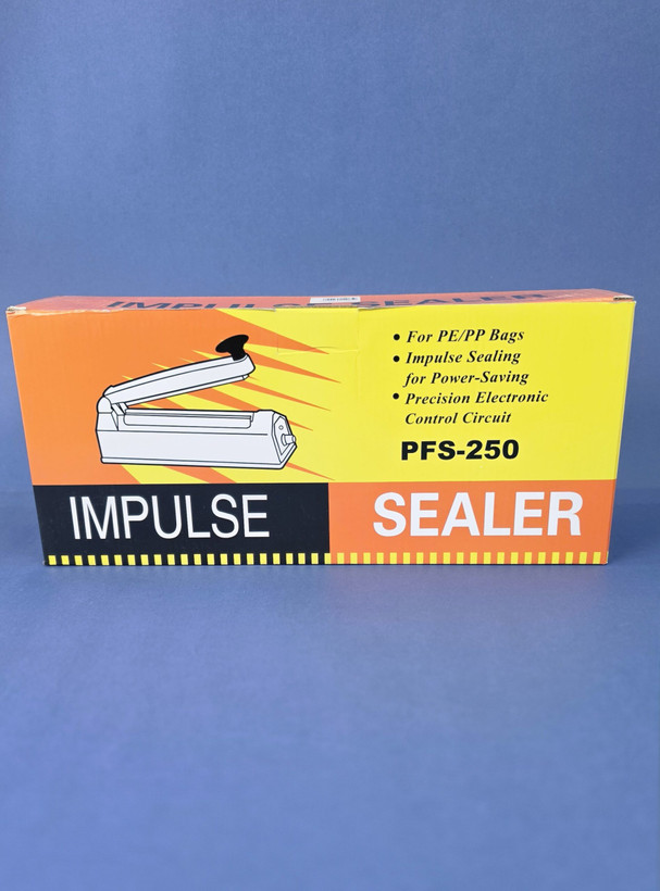 دستگاه پرس حرارتی و دوخت پلاستیک برقی اورجینال 25 سانت ایمپالس سلر PFS-250